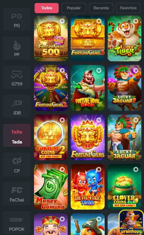 ursinhopg.com conquiste inovador jogo